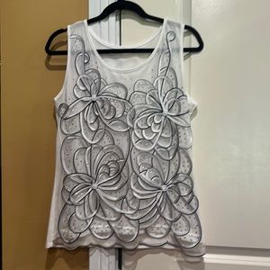 Gorgeous white blouse with beautiful design